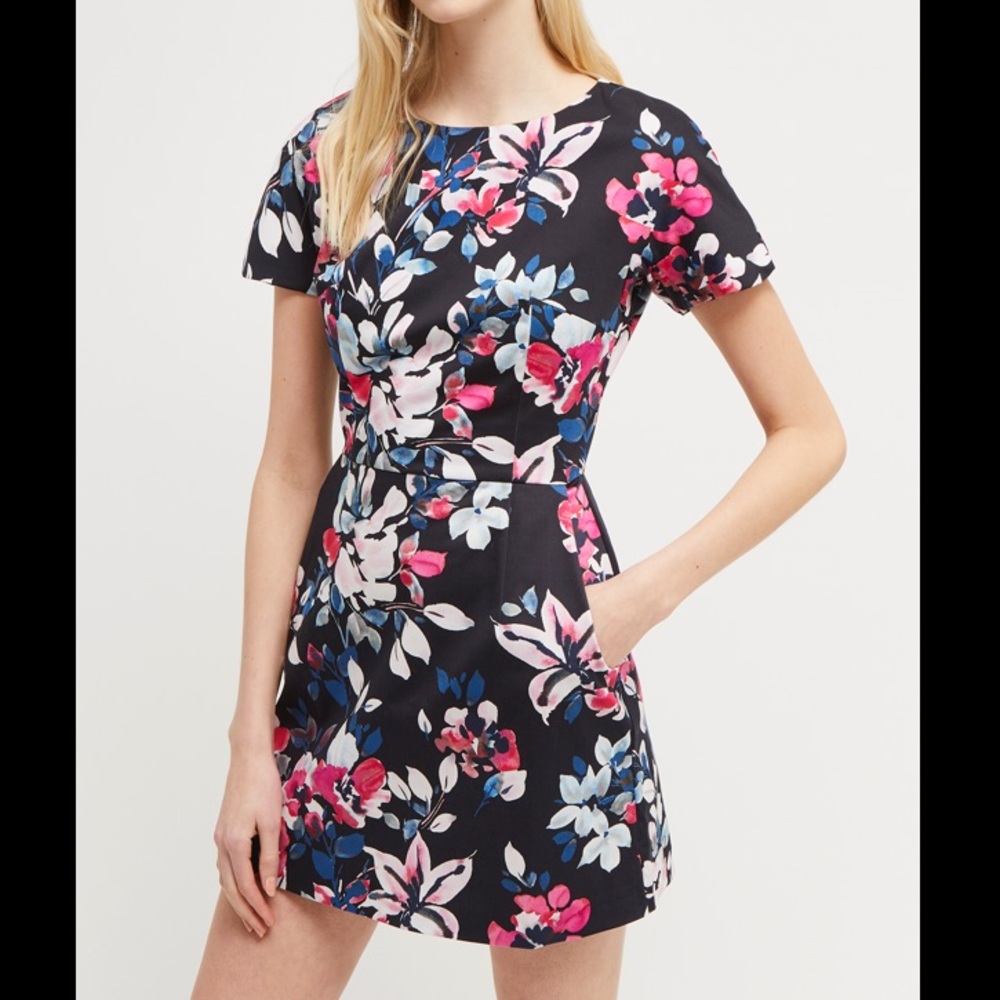 NEW French Connection Lindsa Cotton Dress